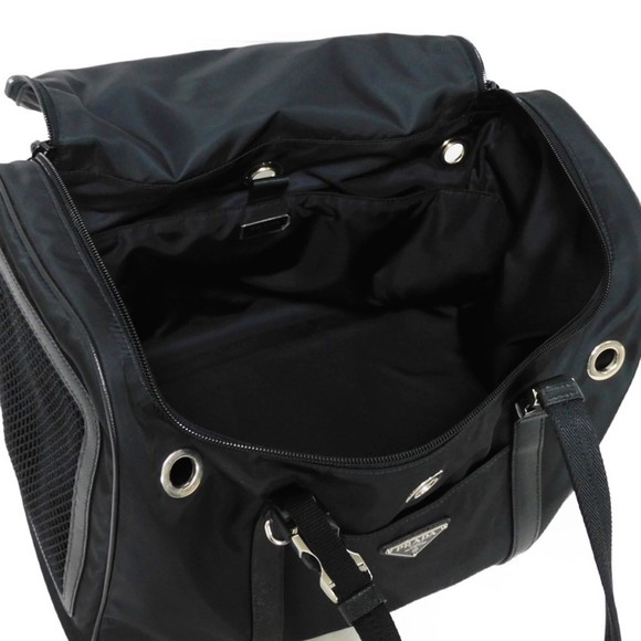 Prada Re-Nylon Saffiano Pet Tote Bag Black - Picture 5 of 13